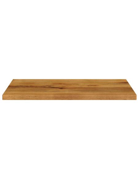 Piano per Tavolo 90x60x3,8 cm Rettangolare Legno Massello Mango