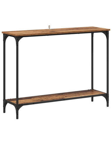 Tavolo consolle Legno vecchio 101 x 30.5 x 75 cm