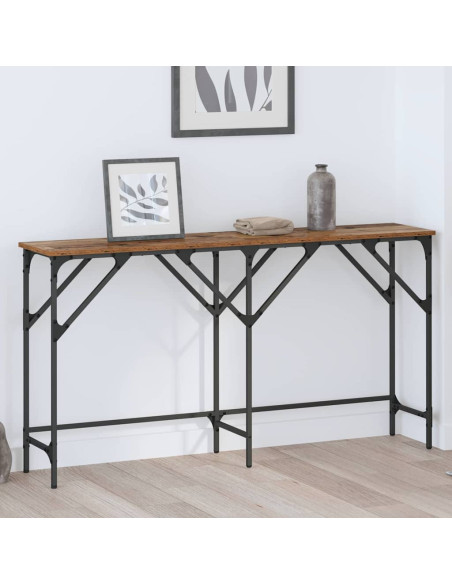 Tavolo consolle Legno vecchio 140 x 29 x 75 cm