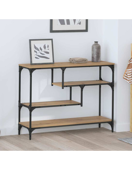 Tavolo consolle Rovere artigianale 100 x 30 x 75 cm