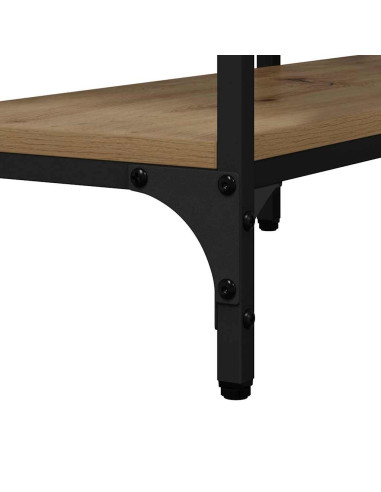 Tavolo consolle rovere artigianale 160 x 29 x 80 cm