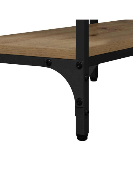 Tavolo consolle rovere artigianale 160 x 29 x 80 cm