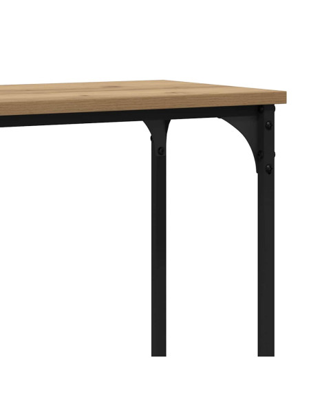 Tavolo consolle rovere artigianale 160 x 29 x 80 cm