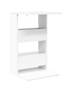 Tavolo laterale Bianco 40 x 35 x 60,5 cm Legno multistrato 2