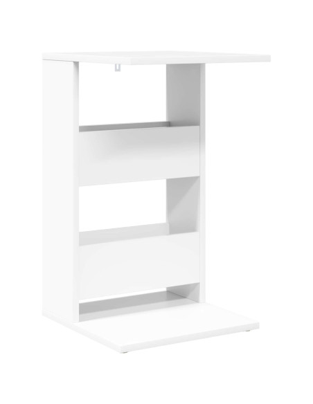 Tavolo laterale Bianco 40 x 35 x 60,5 cm Legno multistrato