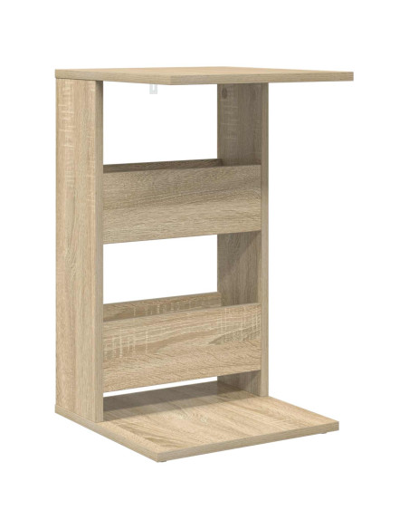 Tavolo laterale Rovere Sonoma 40 x 35 x 60,5 cm