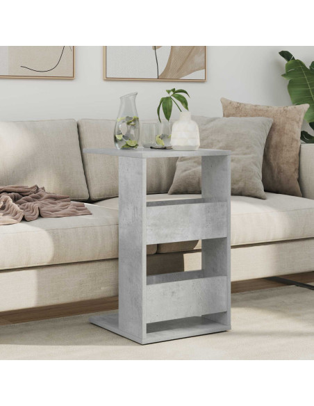 Tavolo laterale Grigio cemento 40 x 35 x 60,5 cm