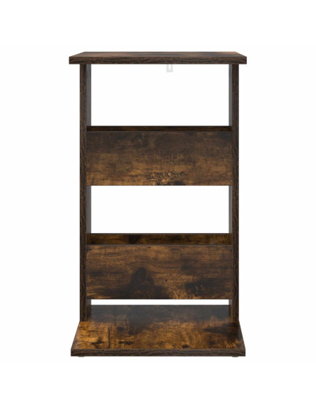 Tavolo laterale Rovere fumé 40 x 35 x 60,5 cm Legno multistrato