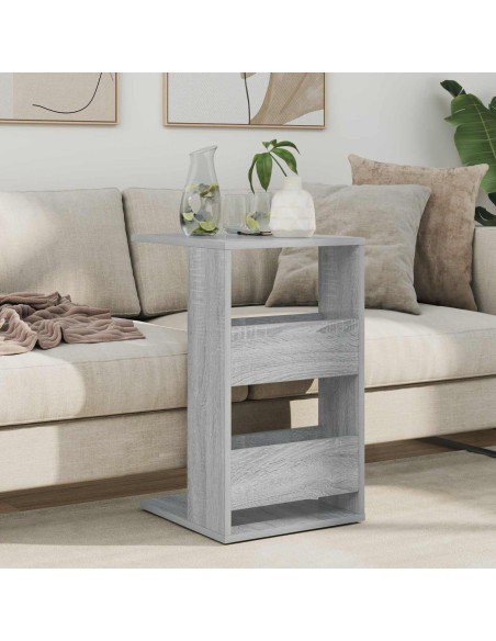 Tavolo laterale Grigio Sonoma 40 x 35 x 60,5 cm