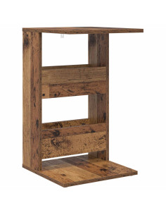 Tavolo laterale Legno vecchio 40 x 35 x 60,5 cm 2