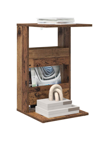 Tavolo laterale Legno vecchio 40 x 35 x 60,5 cm