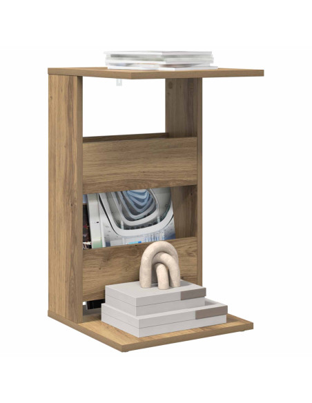 Tavolo laterale Rovere artigianale 40 x 35 x 60,5 cm