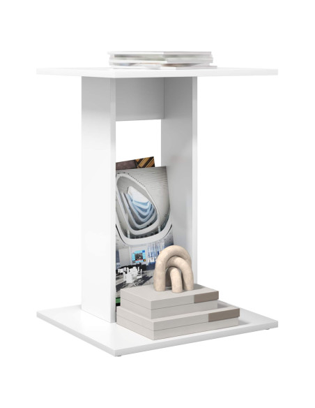 Tavolo laterale Bianco 45 x 40 x 62,5 cm Legno multistrato