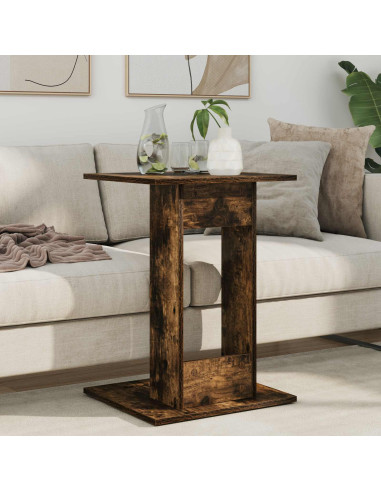 Tavolo laterale Rovere fumé 45 x 40 x 62,5 cm Legno multistrato