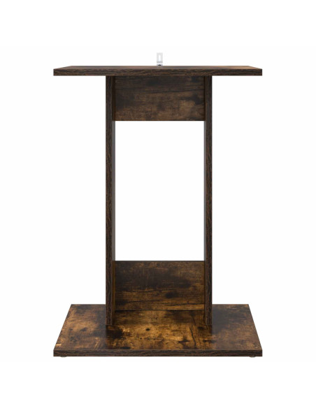 Tavolo laterale Rovere fumé 45 x 40 x 62,5 cm Legno multistrato