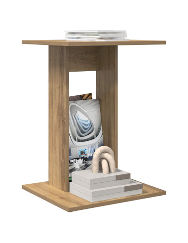Tavolo laterale Rovere artigianale 45 x 40 x 62,5 cm