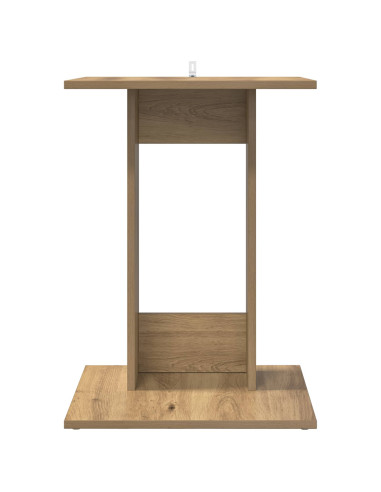 Tavolo laterale Rovere artigianale 45 x 40 x 62,5 cm