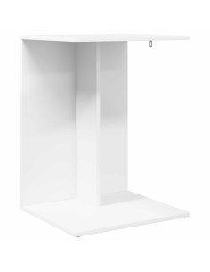 Tavolo laterale Bianco 45 x 40 x 62,5 cm Legno multistrato 2