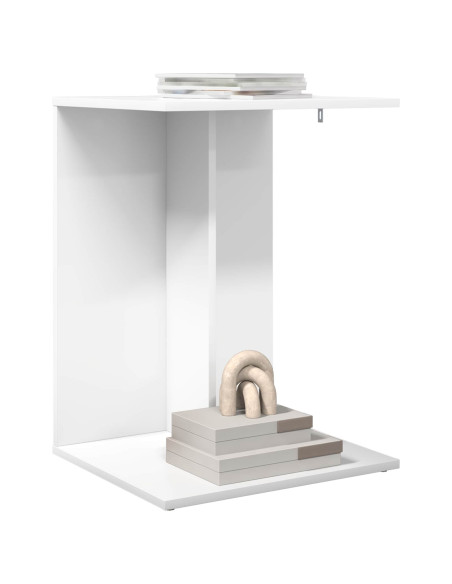 Tavolo laterale Bianco 45 x 40 x 62,5 cm Legno multistrato