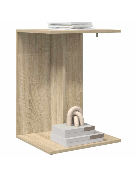 Tavolo laterale Rovere Sonoma 45 x 40 x 62,5 cm