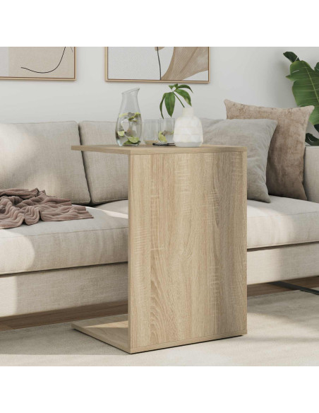 Tavolo laterale Rovere Sonoma 45 x 40 x 62,5 cm
