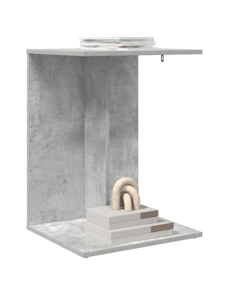 Tavolo laterale Grigio cemento 45 x 40 x 62,5 cm