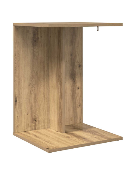 Tavolo laterale Rovere artigianale 45 x 40 x 62,5 cm