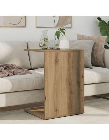 Tavolo laterale Rovere artigianale 45 x 40 x 62,5 cm