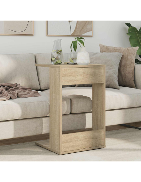 Tavolo laterale Rovere Sonoma 40 x 38 x 62,5 cm