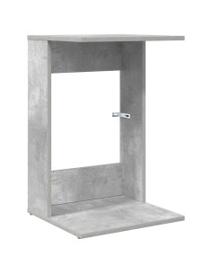 Tavolo laterale Grigio cemento 40 x 38 x 62,5 cm 2