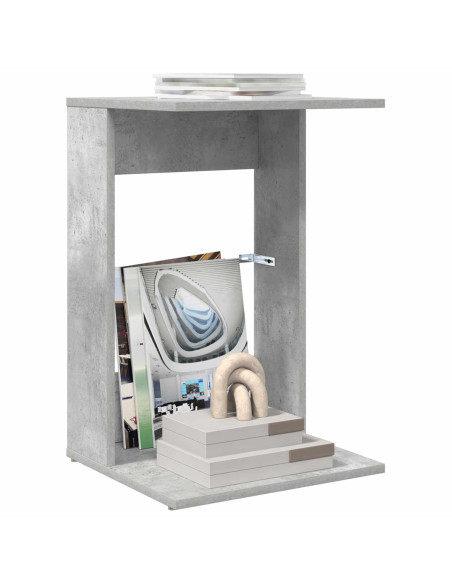 Tavolo laterale Grigio cemento 40 x 38 x 62,5 cm