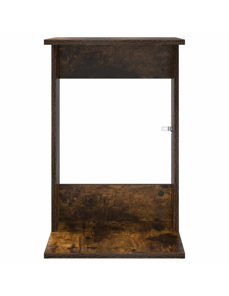 Tavolo laterale Rovere fumé 40 x 38 x 62,5 cm Legno multistrato