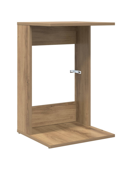 Tavolo laterale Rovere artigianale 40 x 38 x 62,5 cm