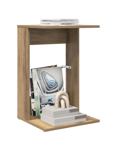 Tavolo laterale Rovere artigianale 40 x 38 x 62,5 cm
