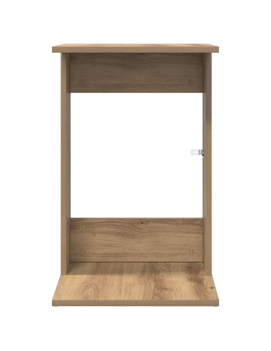 Tavolo laterale Rovere artigianale 40 x 38 x 62,5 cm
