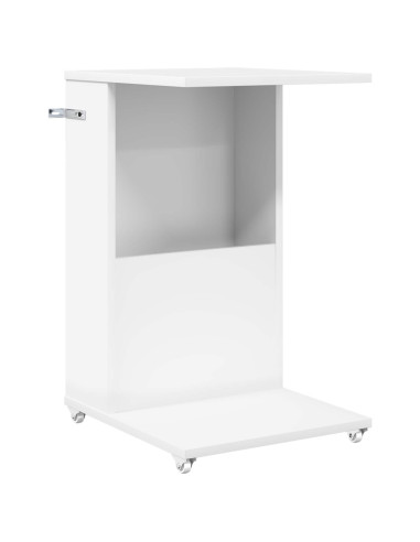 Tavolo laterale Bianco 40 x 35 x 60 cm Legno multistrato