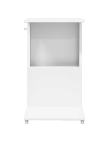 Tavolo laterale Bianco 40 x 35 x 60 cm Legno multistrato