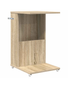 Tavolo laterale Rovere Sonoma 40 x 35 x 60 cm Legno multistrato 2