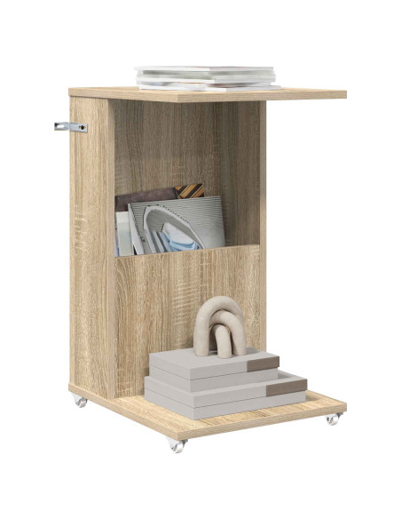 Tavolo laterale Rovere Sonoma 40 x 35 x 60 cm Legno multistrato