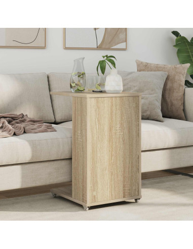 Tavolo laterale Rovere Sonoma 40 x 35 x 60 cm Legno multistrato