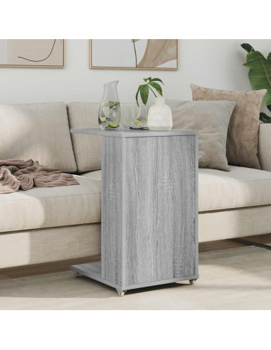 Tavolo laterale Grigio Sonoma 40 x 35 x 60 cm Legno multistrato