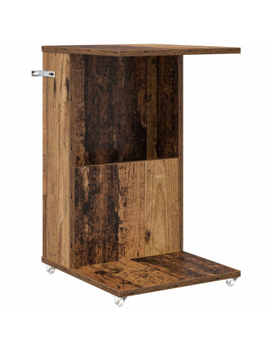 Tavolo laterale Legno vecchio 40 x 35 x 60 cm Legno multistrato