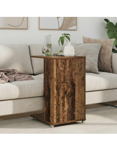 Tavolo laterale Legno vecchio 40 x 35 x 60 cm Legno multistrato