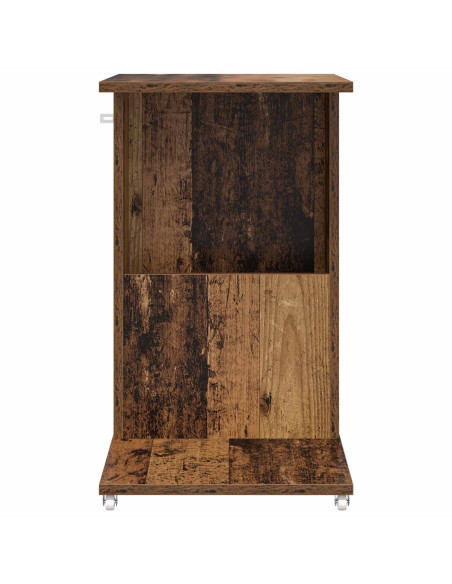 Tavolo laterale Legno vecchio 40 x 35 x 60 cm Legno multistrato