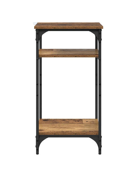 Tavolo laterale Legno vecchio 40 x 30 x 75 cm Legno multistrato