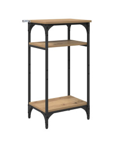 Tavolo laterale Rovere artigianale 40 x 30 x 75 cm 2