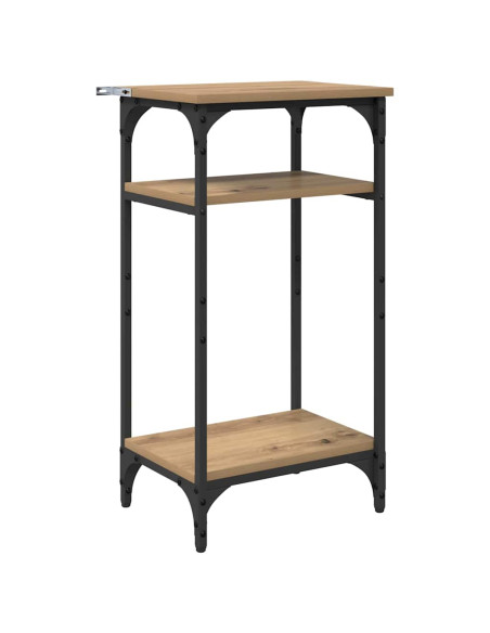 Tavolo laterale Rovere artigianale 40 x 30 x 75 cm