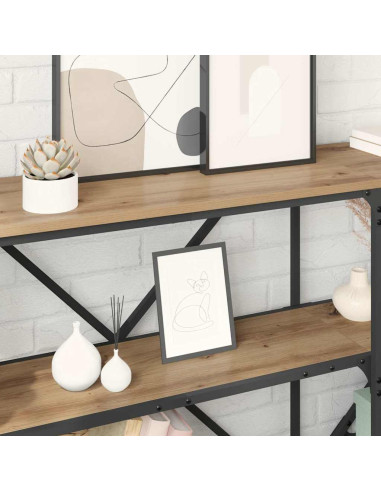 Tavolo consolle Rovere artigianale 160 x 30 x 75 cm