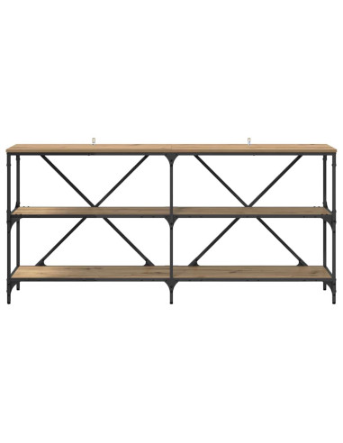Tavolo consolle Rovere artigianale 160 x 30 x 75 cm