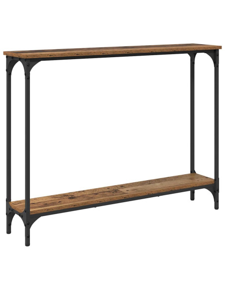 Tavolo consolle Legno vecchio 100 x 22,5 x 75 cm